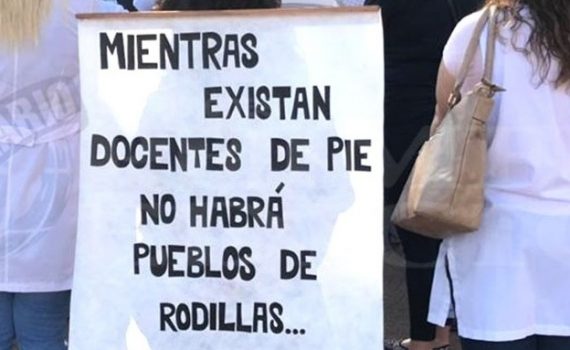 Docentes volverán a protestar