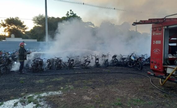 Incendio en el Corralón municipal: ¿qué pasará con las motos dañadas?