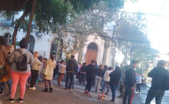 La rama de mujeres de la CCC reclamó frente al Ministerio de Hacienda